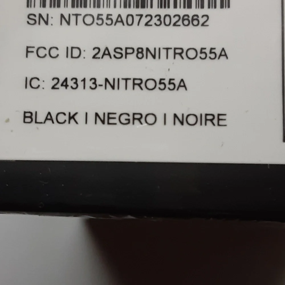 MAXWEST NITRO 55A BLACK Double SIM Phone